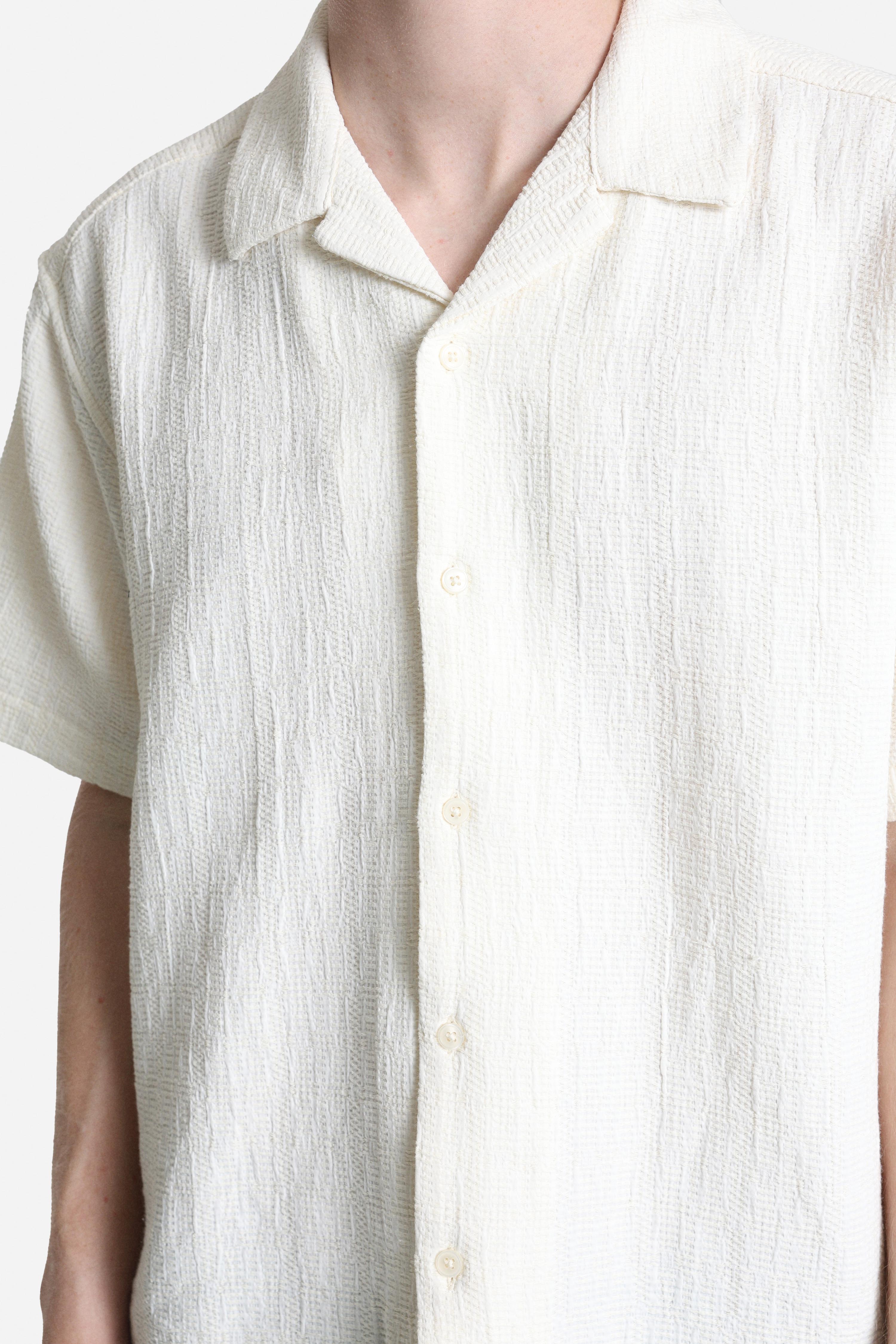 Camicia ONSDOBBY in tessuto strutturato - Whisper White