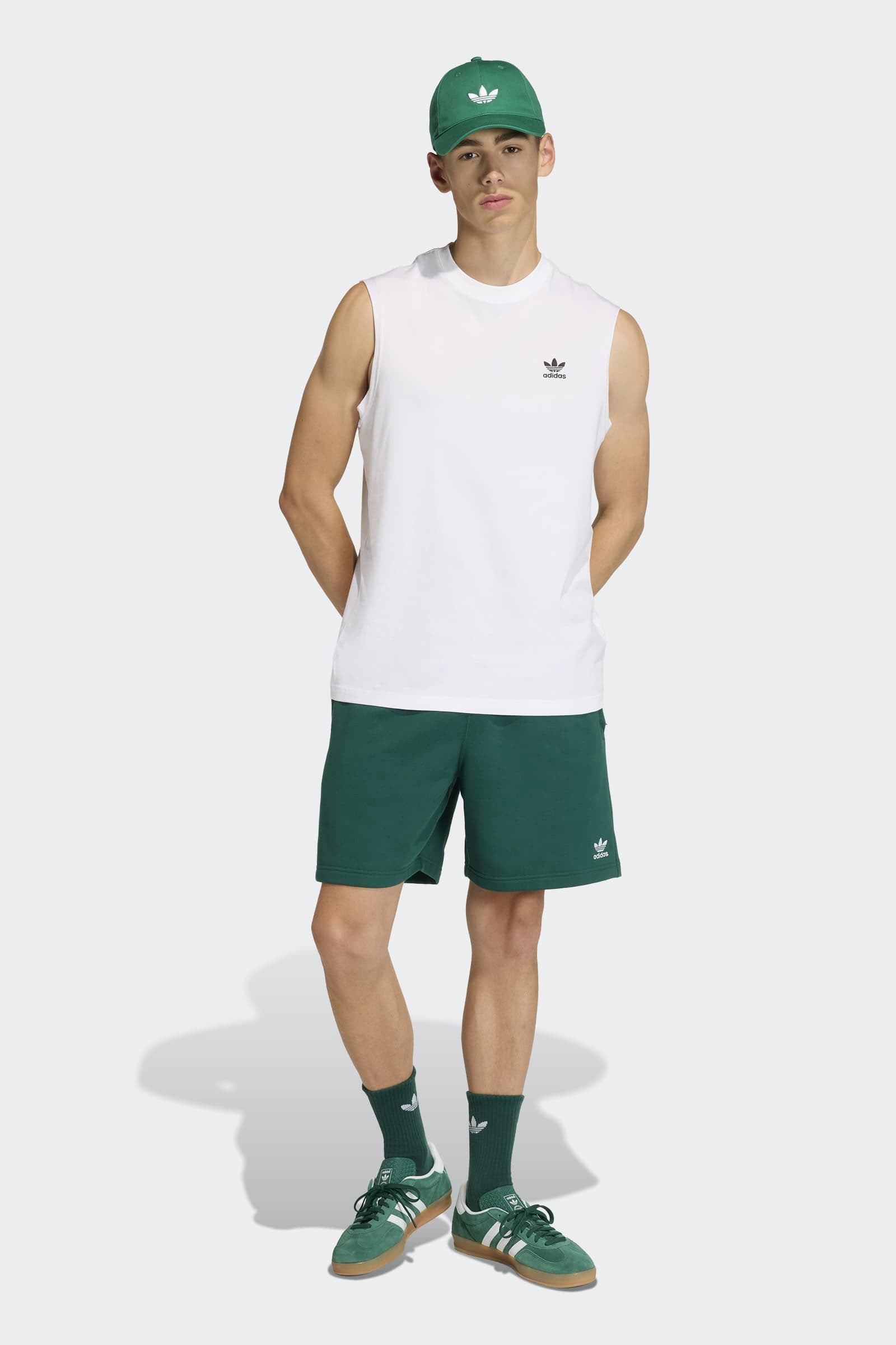 Sweatshorts - Collegiate Green
