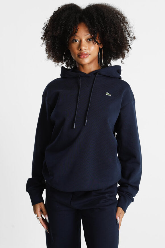 Felpa oversize con cappuccio - Navy
