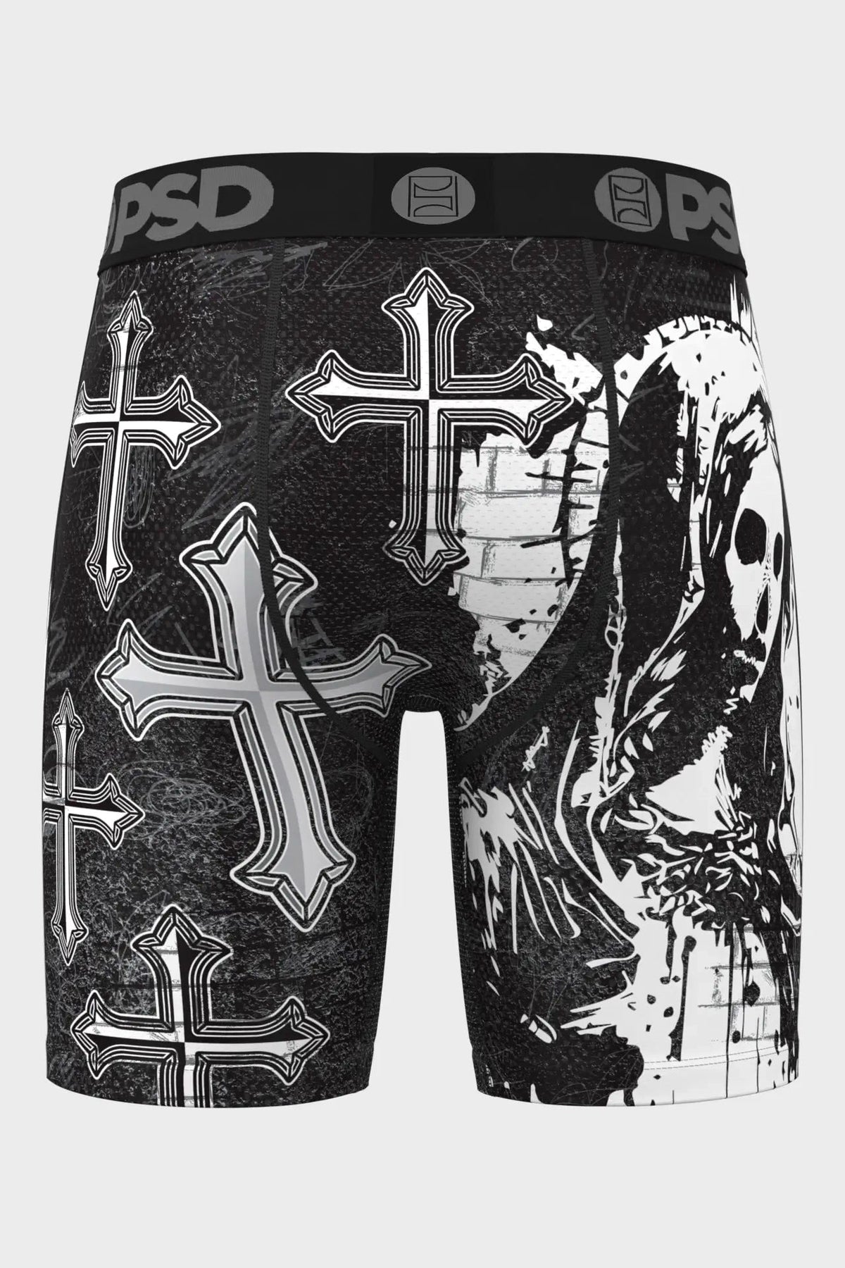 Celestial Boxershorts - Black + White + Grey
