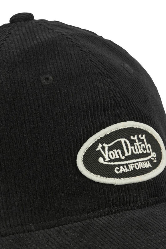 Casquette en velours côtelé / strapback - Black