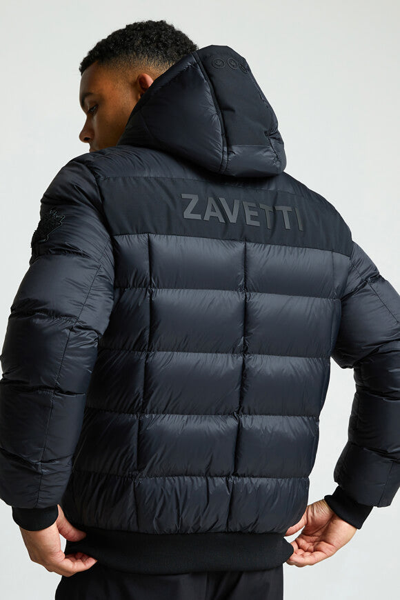 Anvox Puffer Bomberjacke - Jet Black