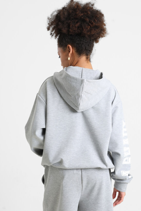 Giacca da allenamento oversize - grigio screziato