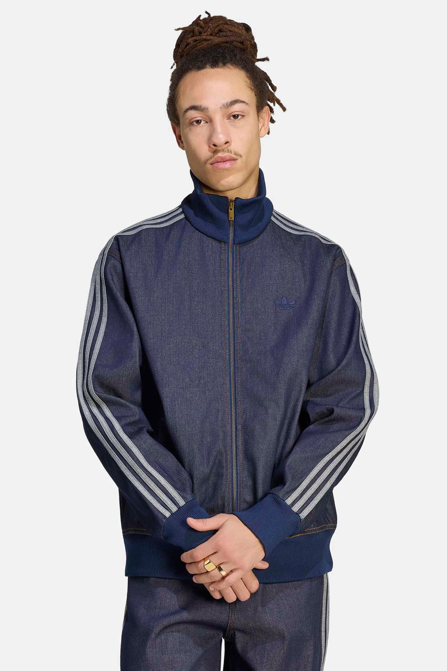 Giacca in denim Firebird Adicolor - Indigo Denim