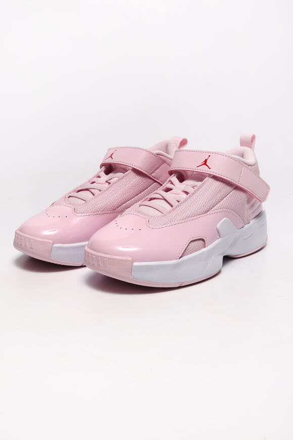 Jordan Max Aura 6 Kids Sneaker - Pink Foam + Fire Red