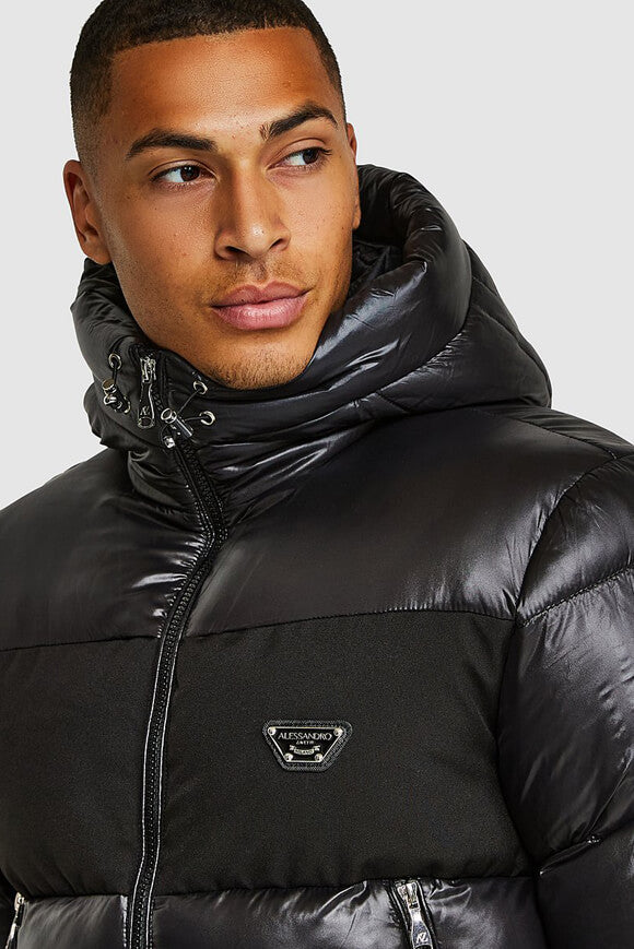 Catrio Pufferjacke - Jet Black