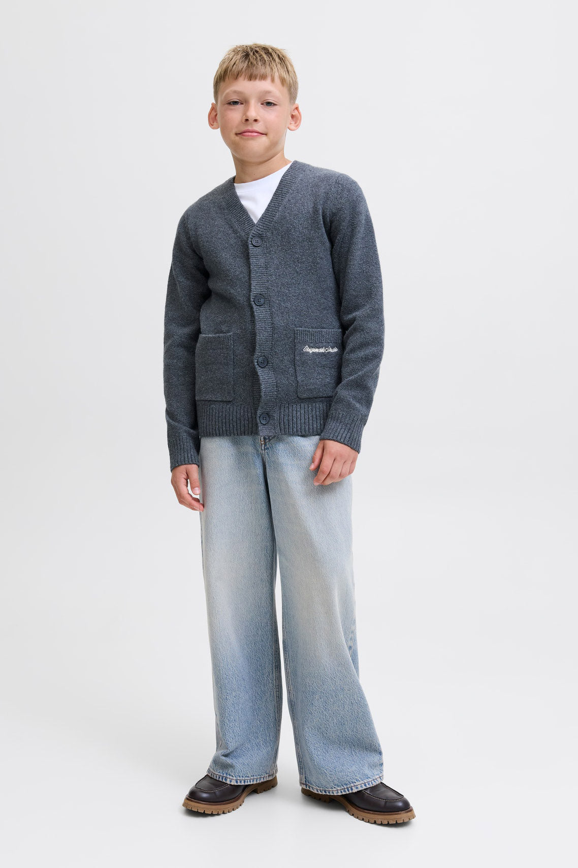 JJIDAVE Baggy Fit Jeans - Blue Medium Used