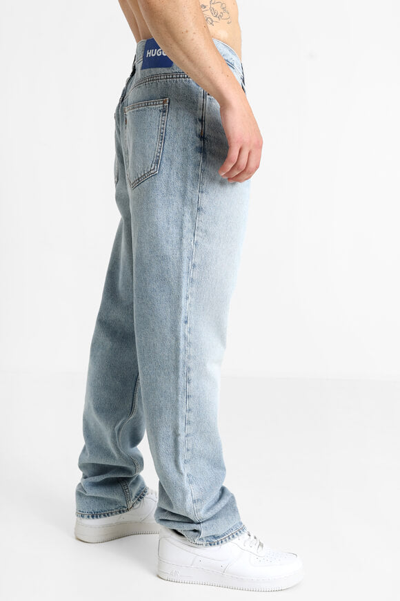 Nate Baggy Fit Jeans - Light Blue