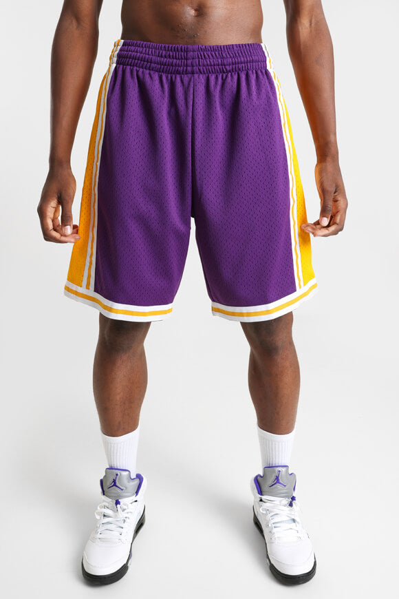 Short en mesh - LA Lakers - Lilas