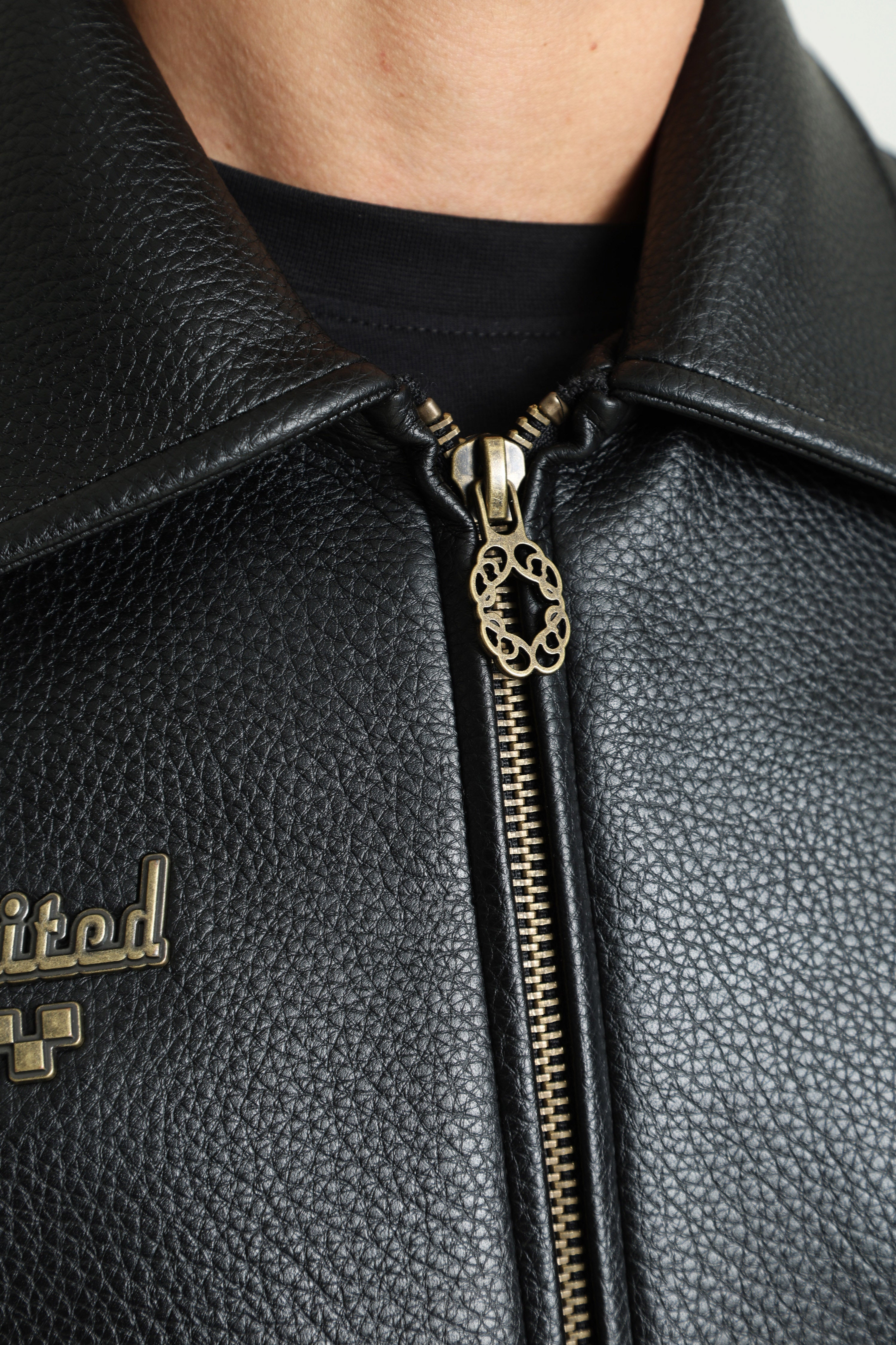 Speedhunter veste en similicuir - Black