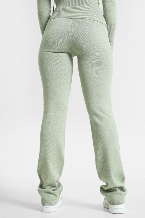 Flare Strickhose - Sage