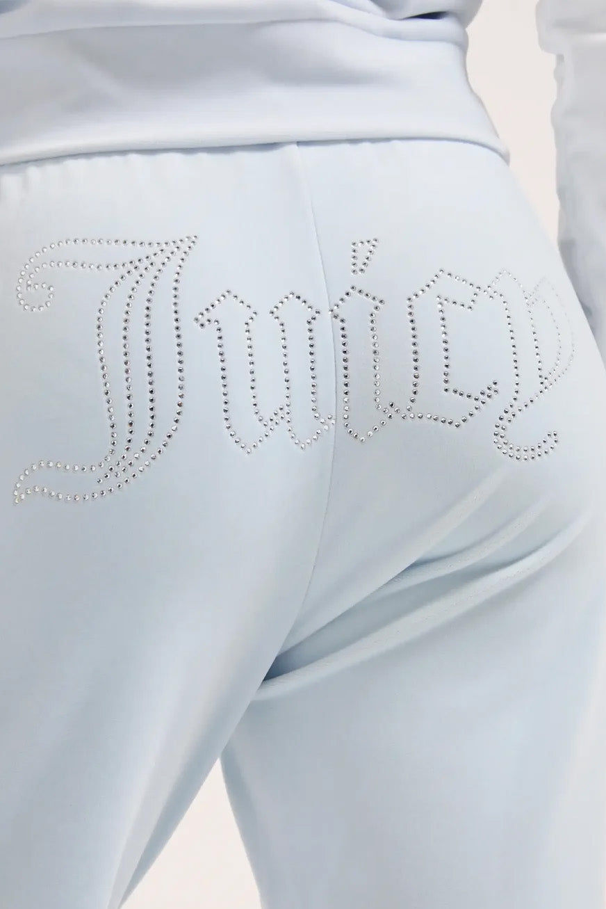 Tina Samt Hose - Nantucket Breeze