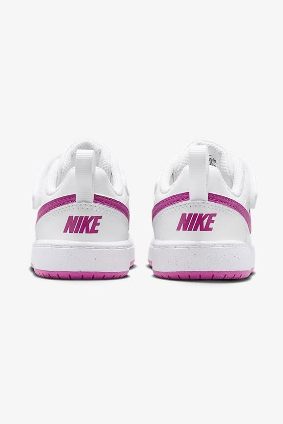 Sneaker Court Borough Recraft Baby - Bianco + Fucsia caldo