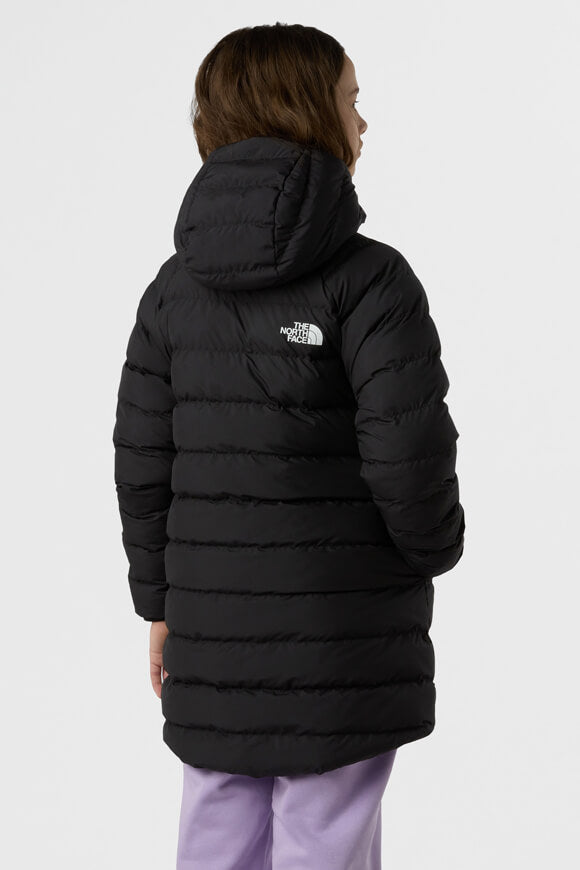 Perrito puffer reversible parka - Black + Dark Grey