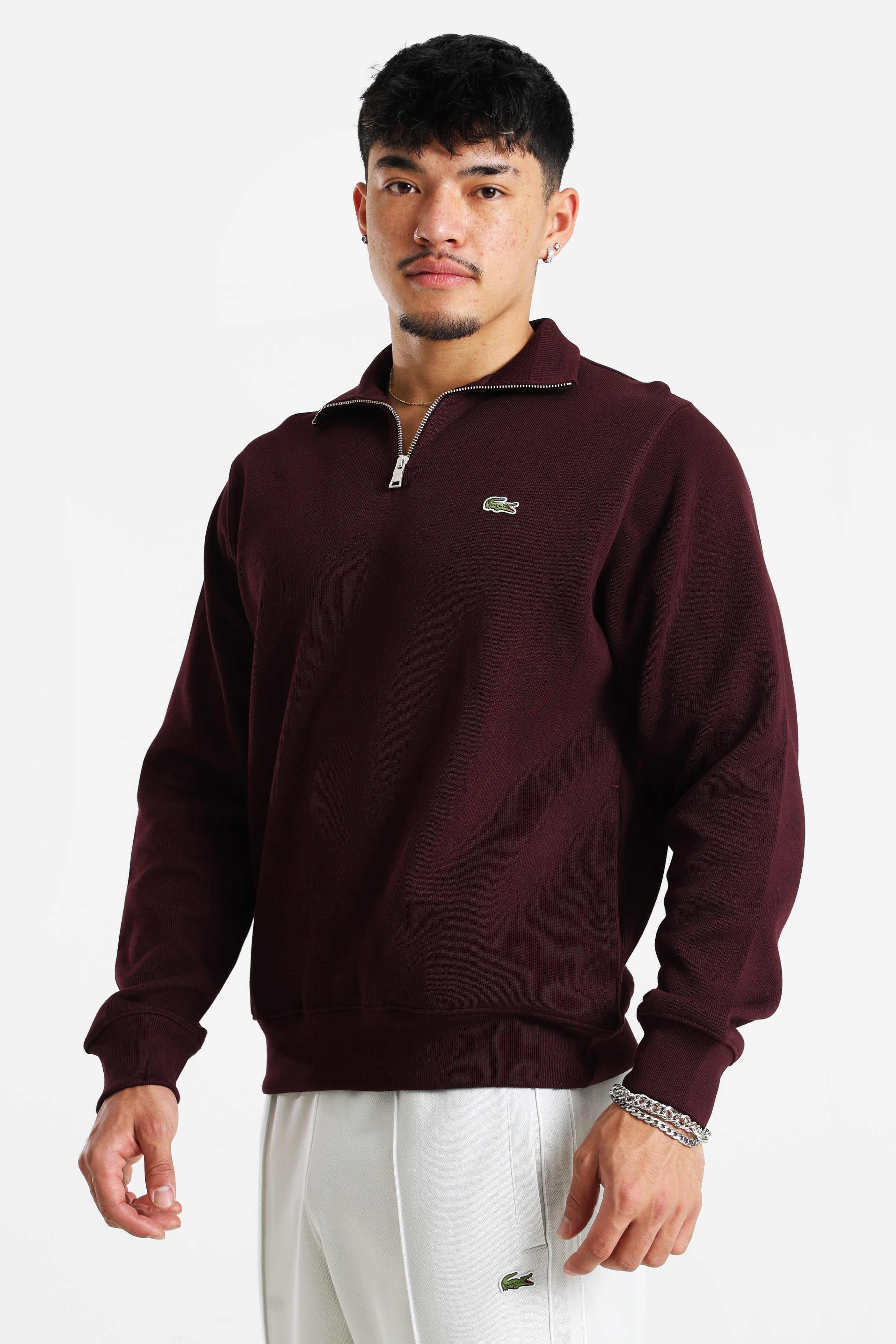 Ribbed knit sweater - Oxalis