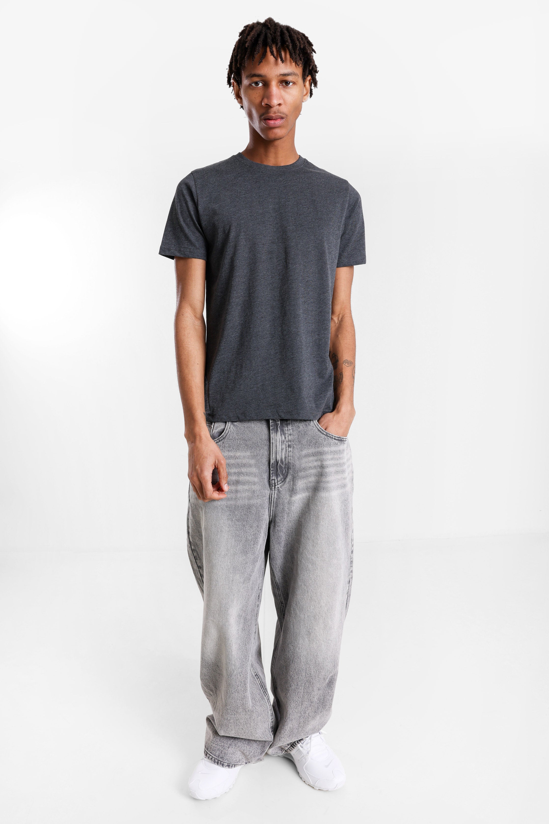 T-shirt - Anthracite chiné