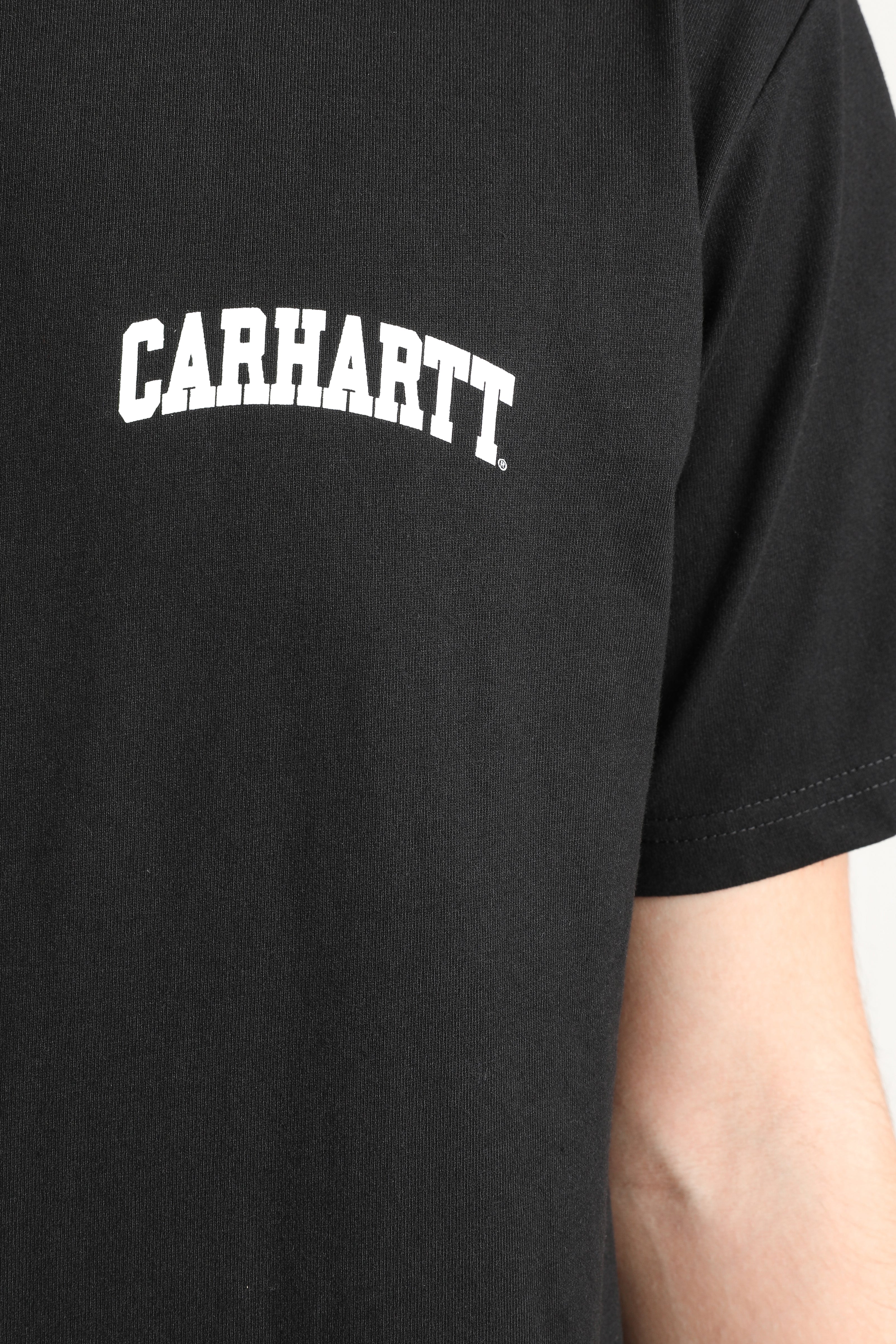 University Script t-shirt - Black