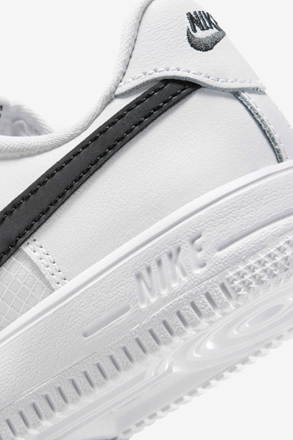 Force 1 Kids Sneaker - White + Black