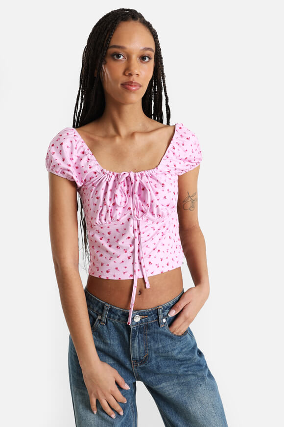 T-shirt à manches courtes - Rose