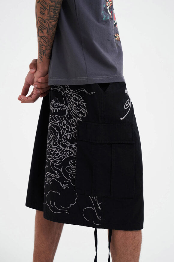 Drag Battle Cargoshorts - Black