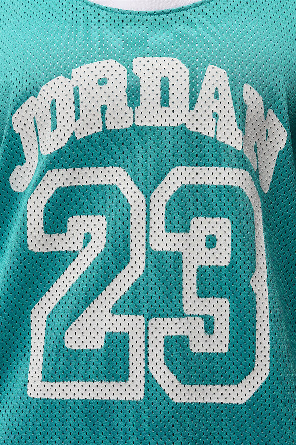 Oversize Meshtop - Washed Teal