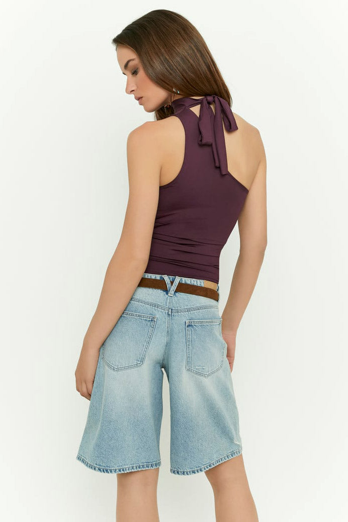Bermuda en jean - Medium Indigo Wash