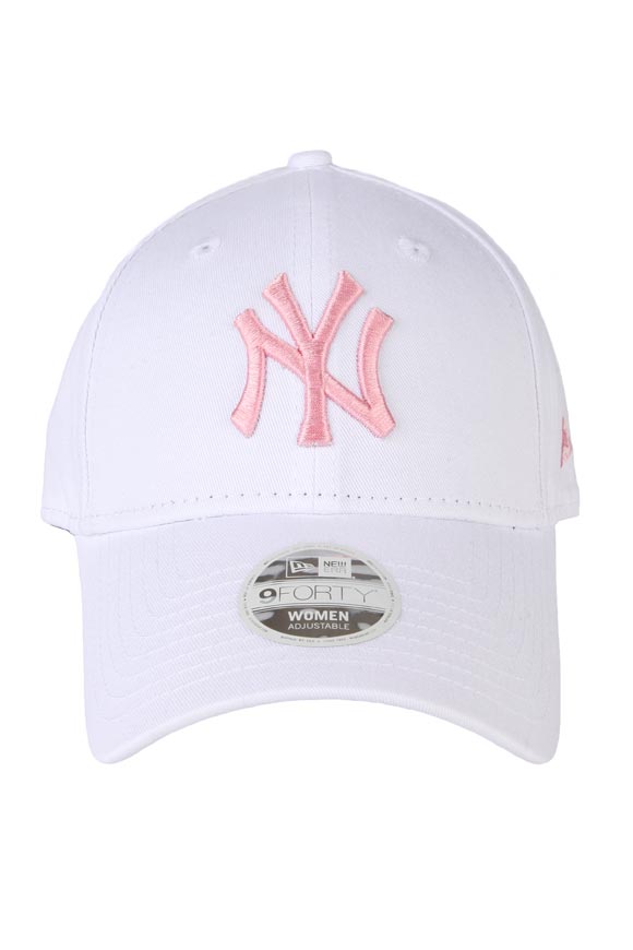 9Forty Cap / Strapback - Bianco + Rosa