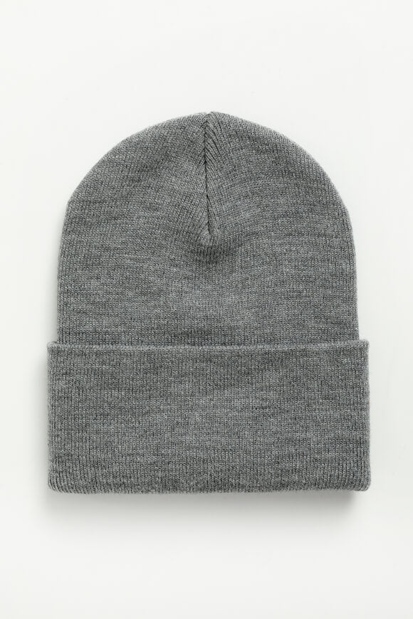 Beanie - Dunkelgrau meliert