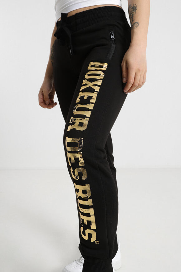 Sweatpants - Black + Gold