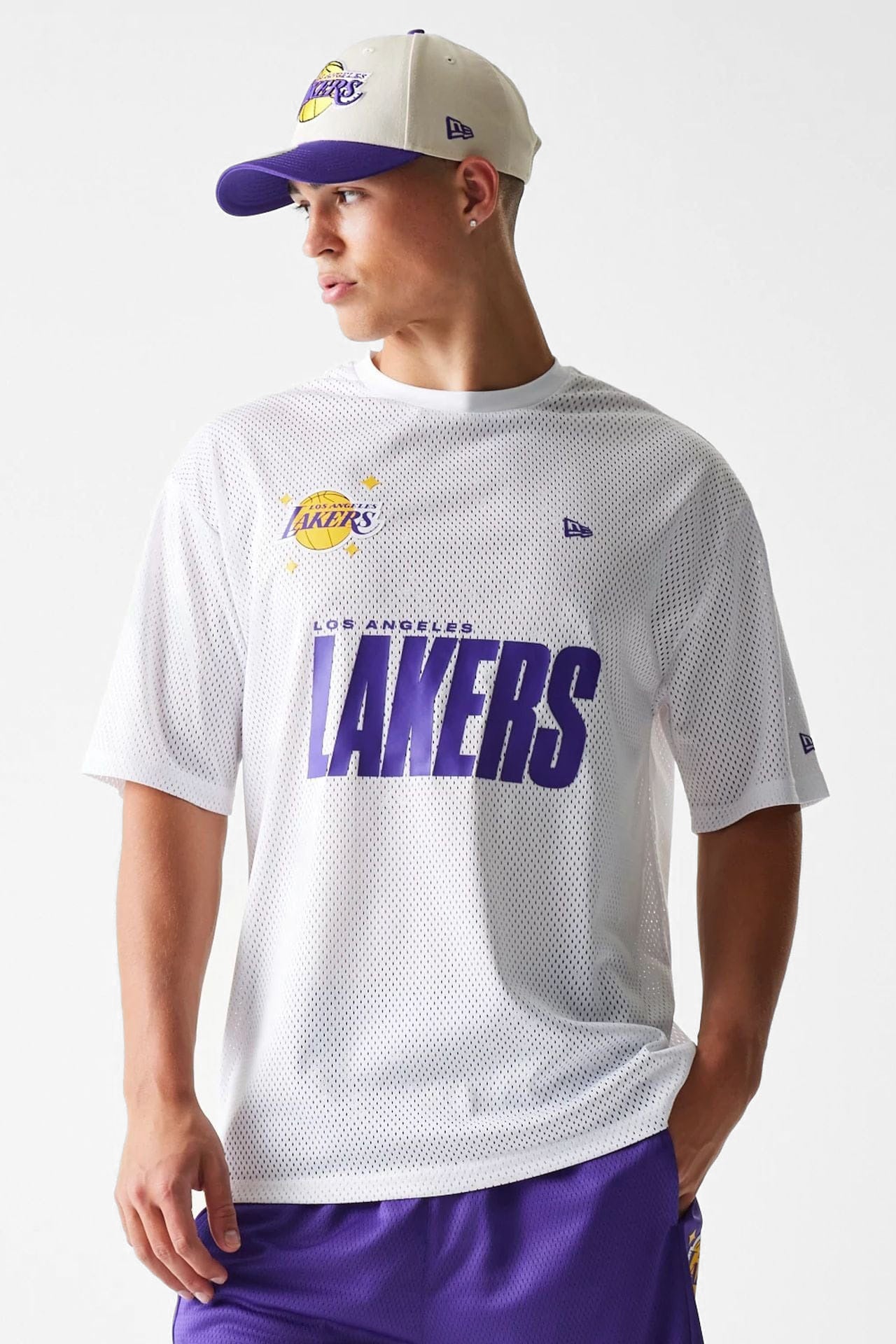 Mesh T-Shirt - White