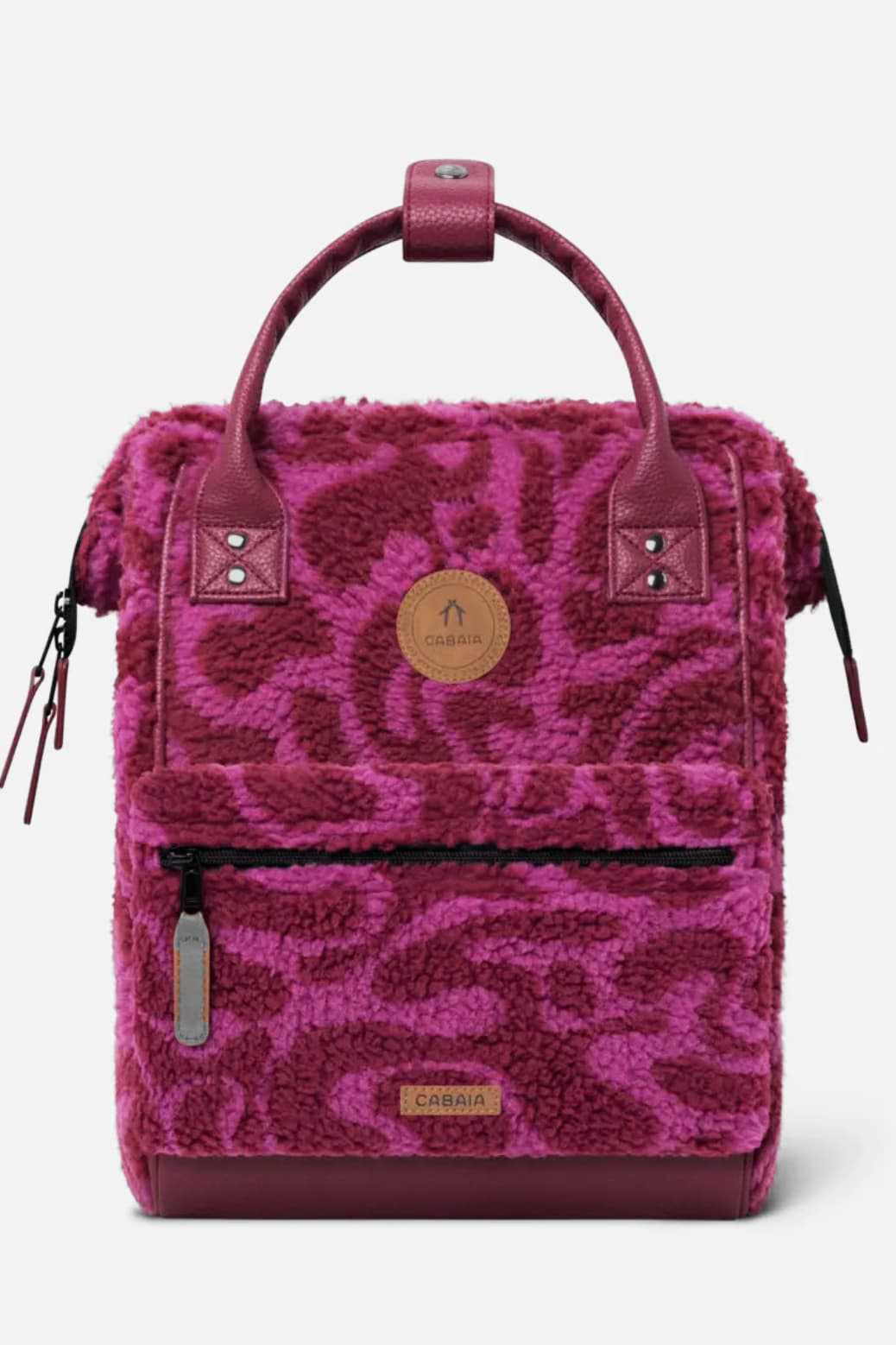 Aqaba sac à dos en peluche 12l - Rose
