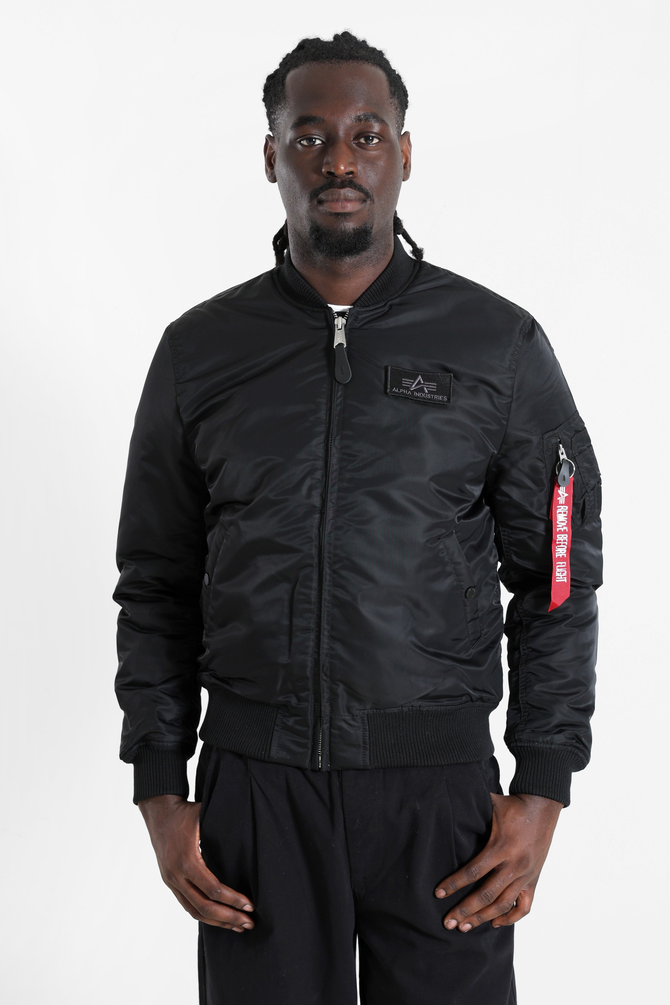 Veste bomber ouatée - Black