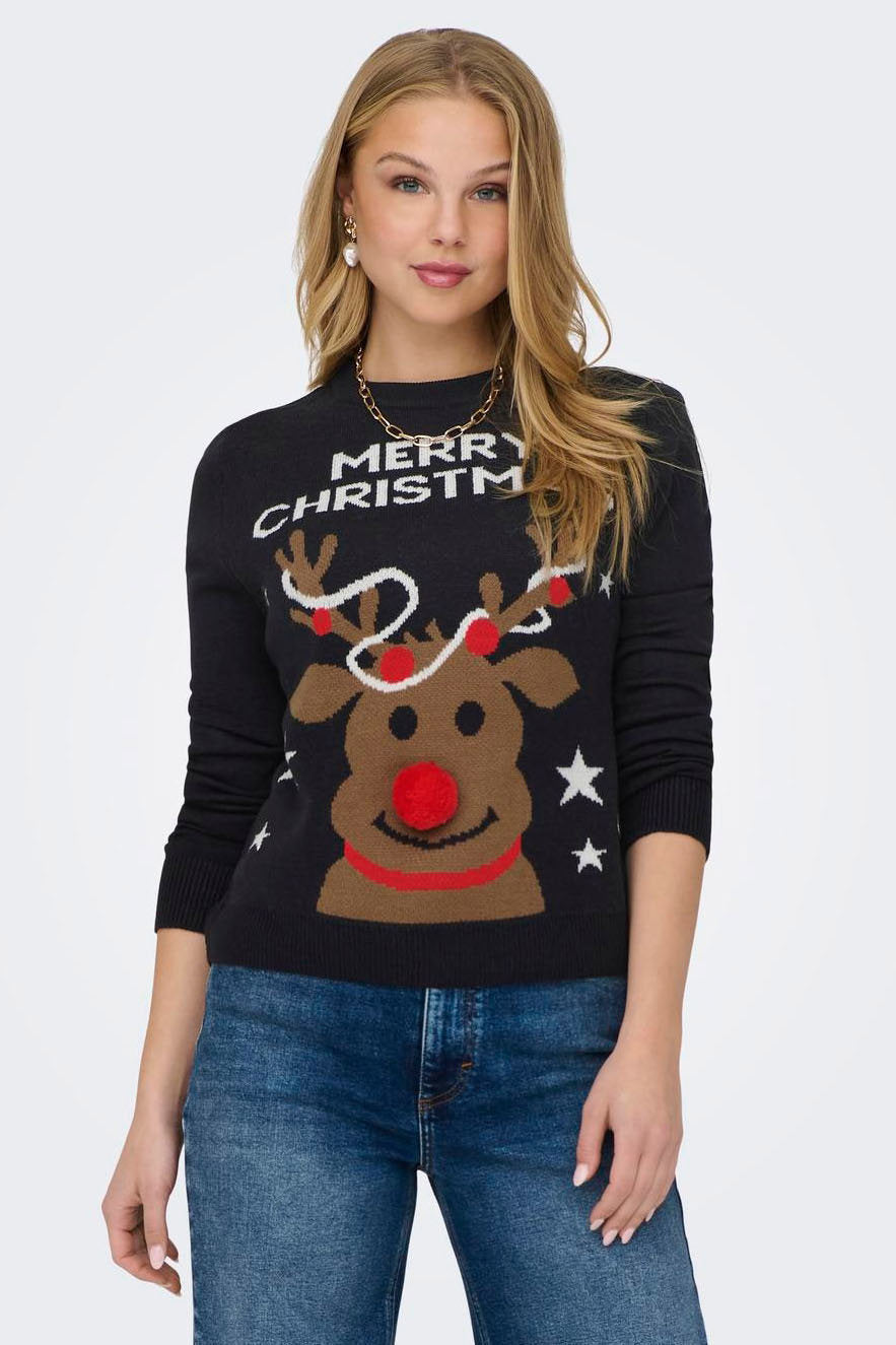 Weihnachtsstrickpullover - Night Sky