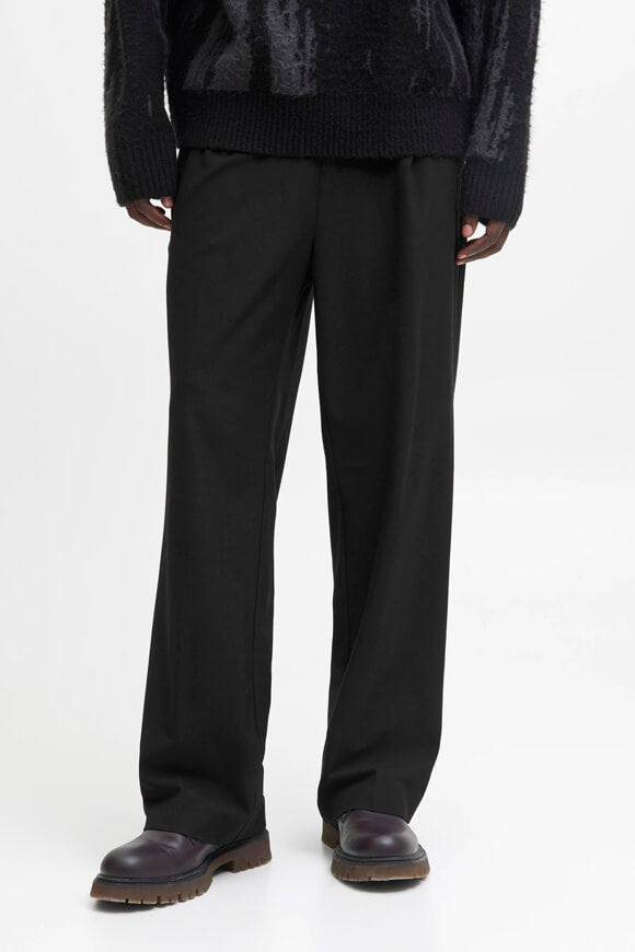 JPSTBILL DIEGO fabric trousers - Black