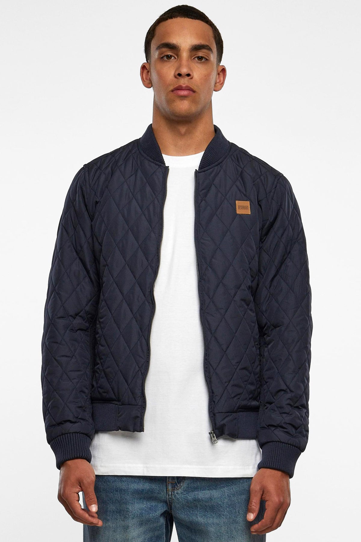 Giacca bomber trapuntata - Navy