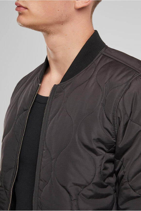 Leichte Bomberjacke - Black