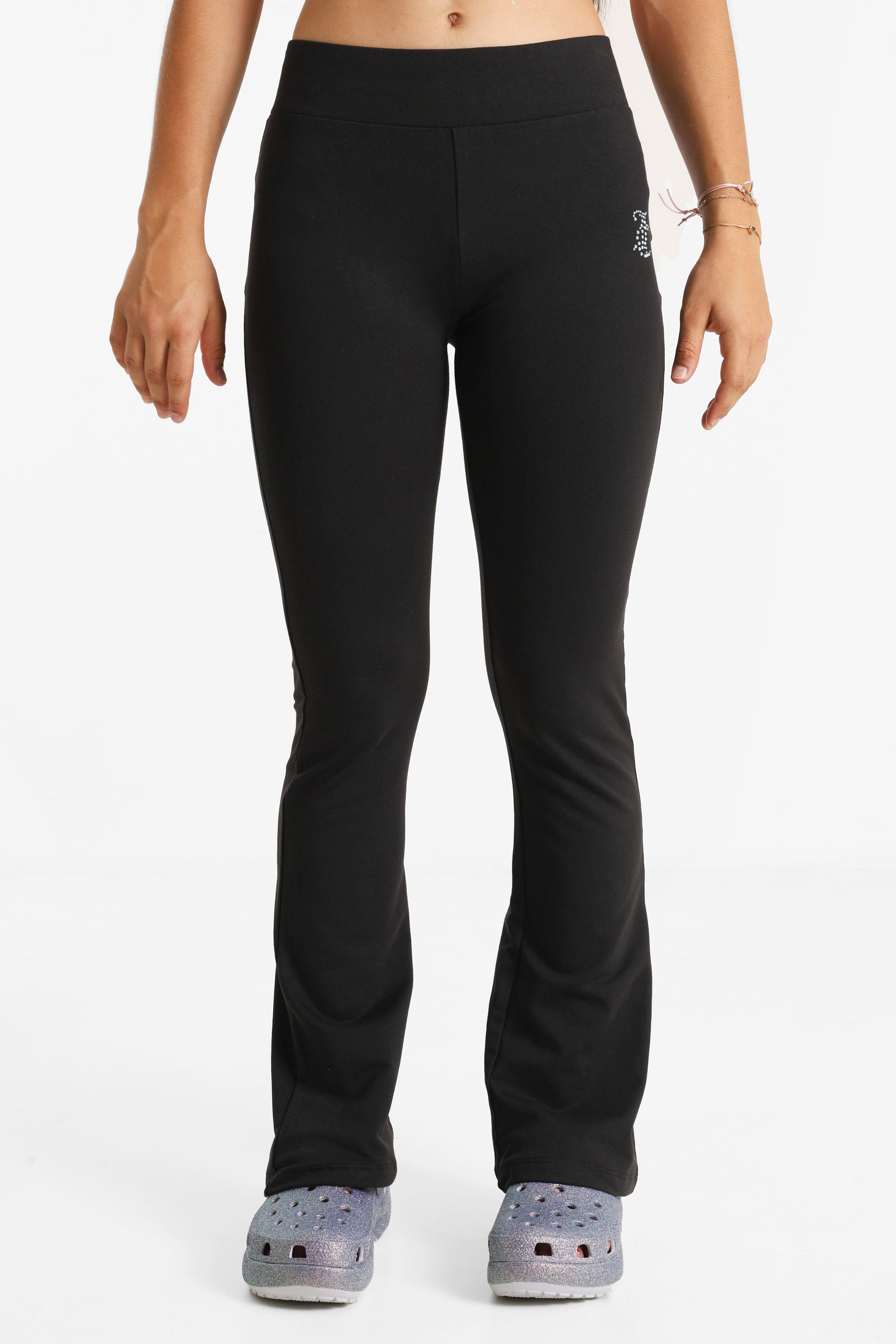 Leggings bootcut - Black