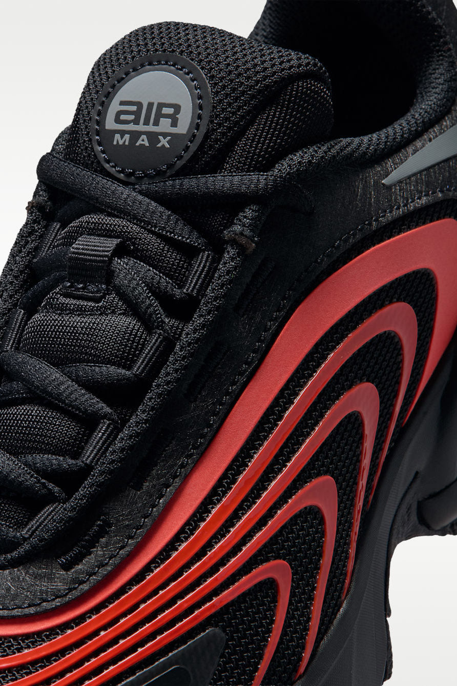 Air Max Fire Sneaker - Black + Smoke Grey + Picante Red