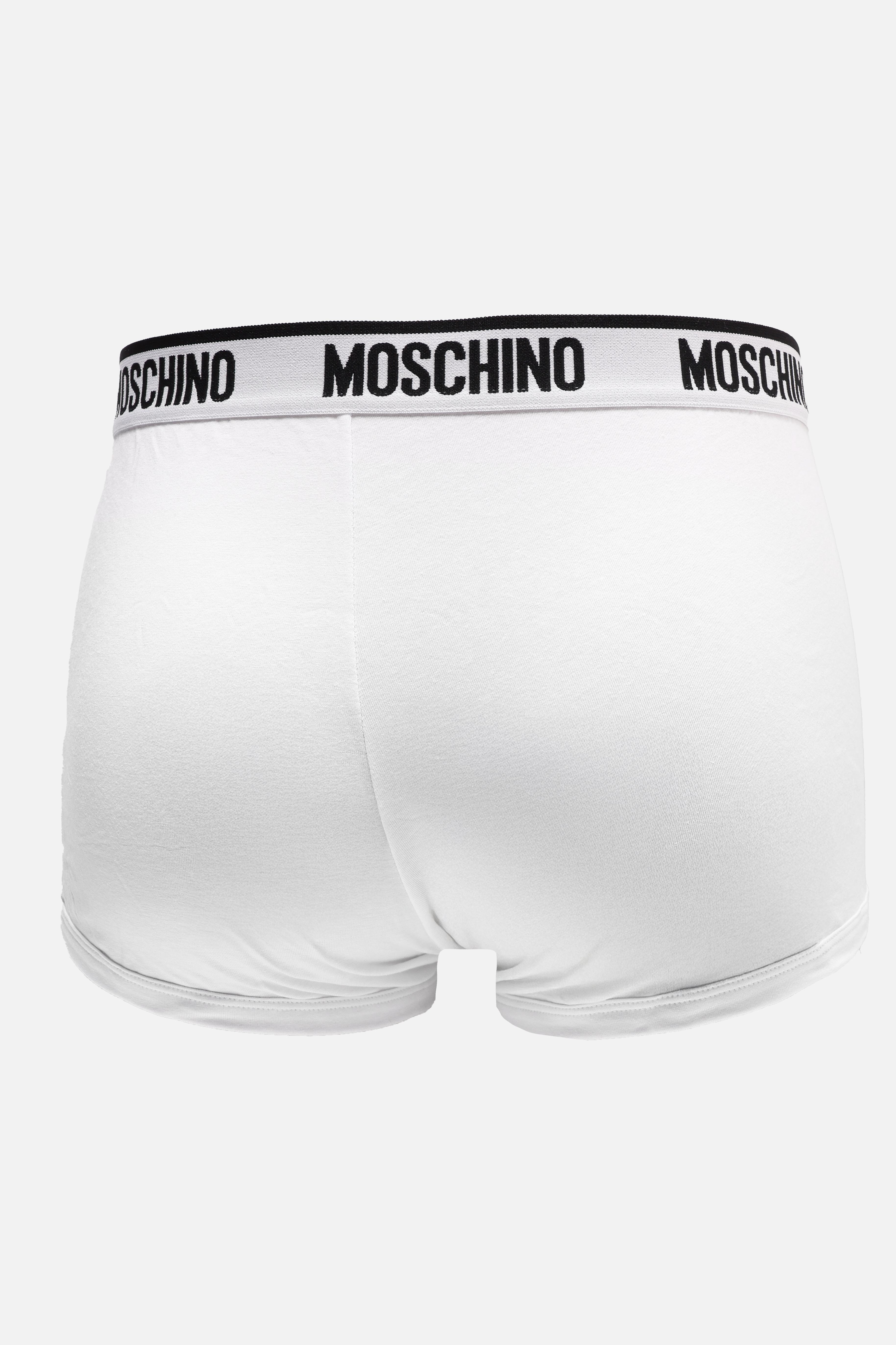 Set of 3 boxers - Grey + White + Black