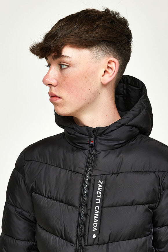 Fallonino Hybrid gesteppte Jacke - Jet Black