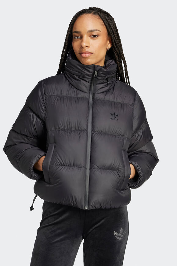Regen Crop Puffer Doudoune - Noir