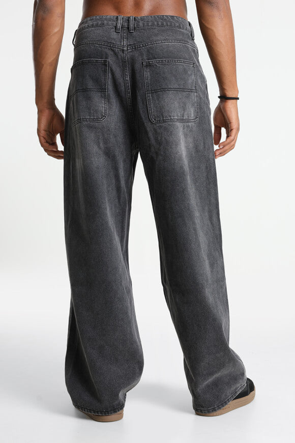 Jeans baggy fit - Nero lavato