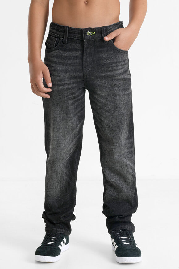 Glenn Slim Fit Jeans - Used Black