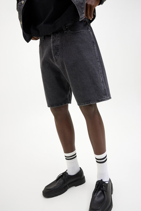Toni Jeansshorts - Black Denim