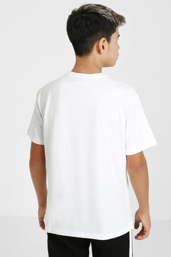 Train Core ID T-Shirt - White + Black