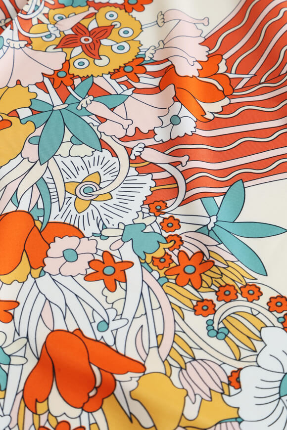 Scialle / Foulard - Beige + Multicolore