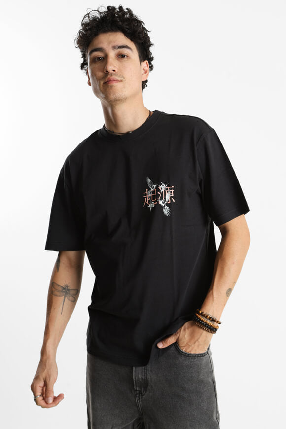 ONSKEANE Oversize T-Shirt - Jet Black