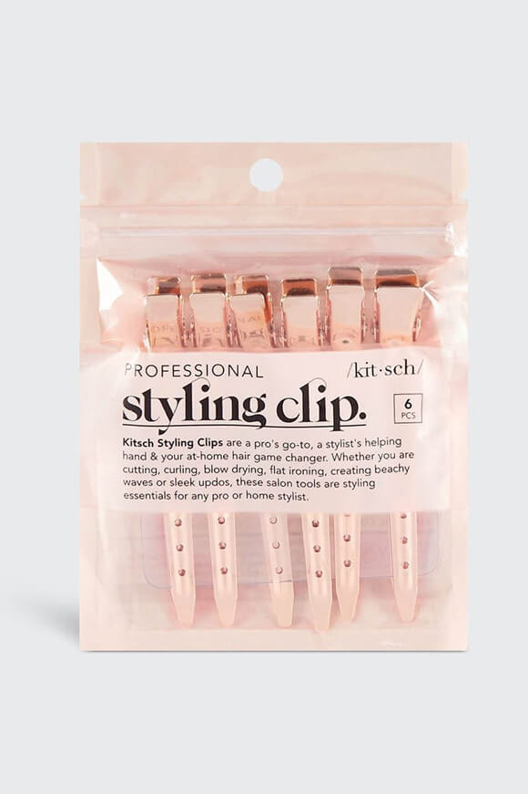 Haarspangen-Set - Rosa Goldfarbe