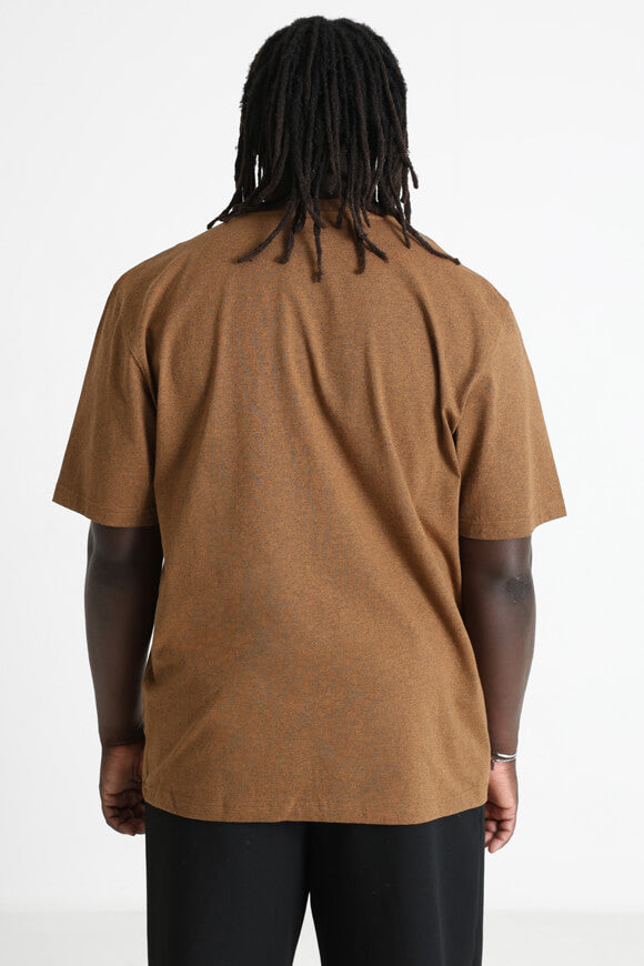 Pocket Oversize T-Shirt - Oiled Walnut Heather