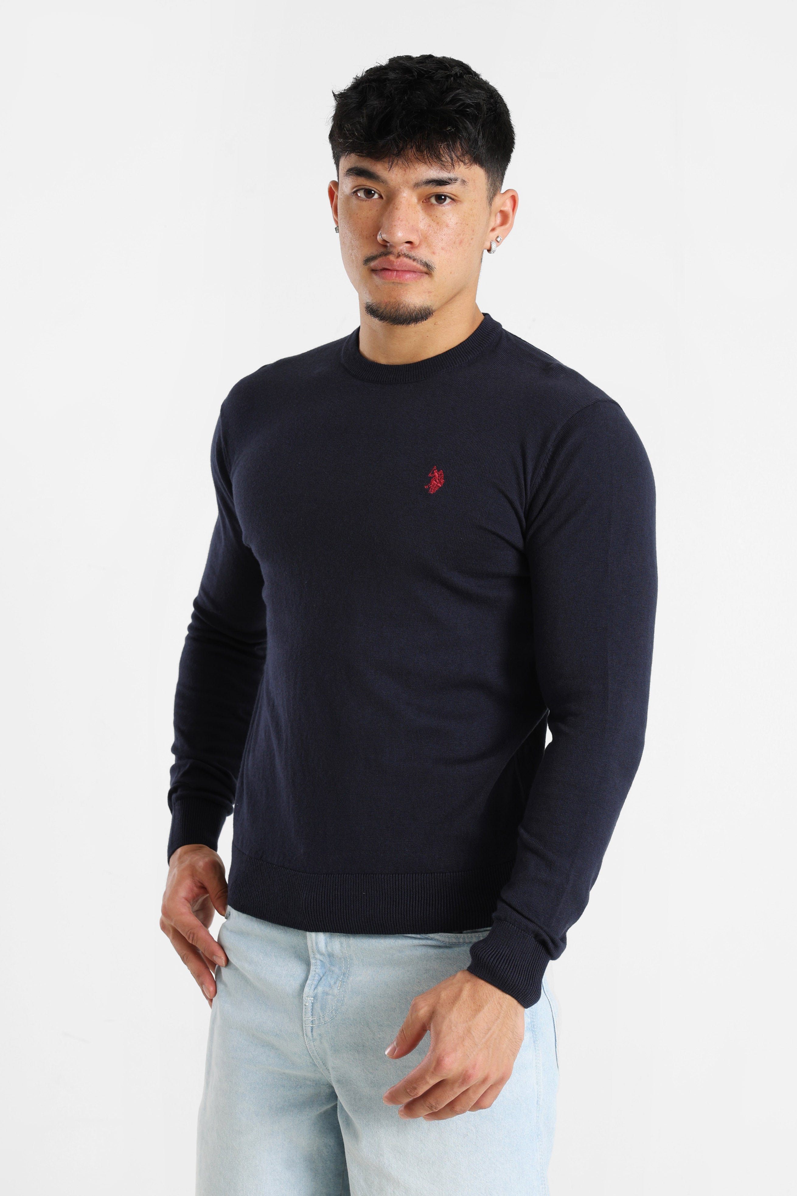 Akio Langarmshirt - Navy